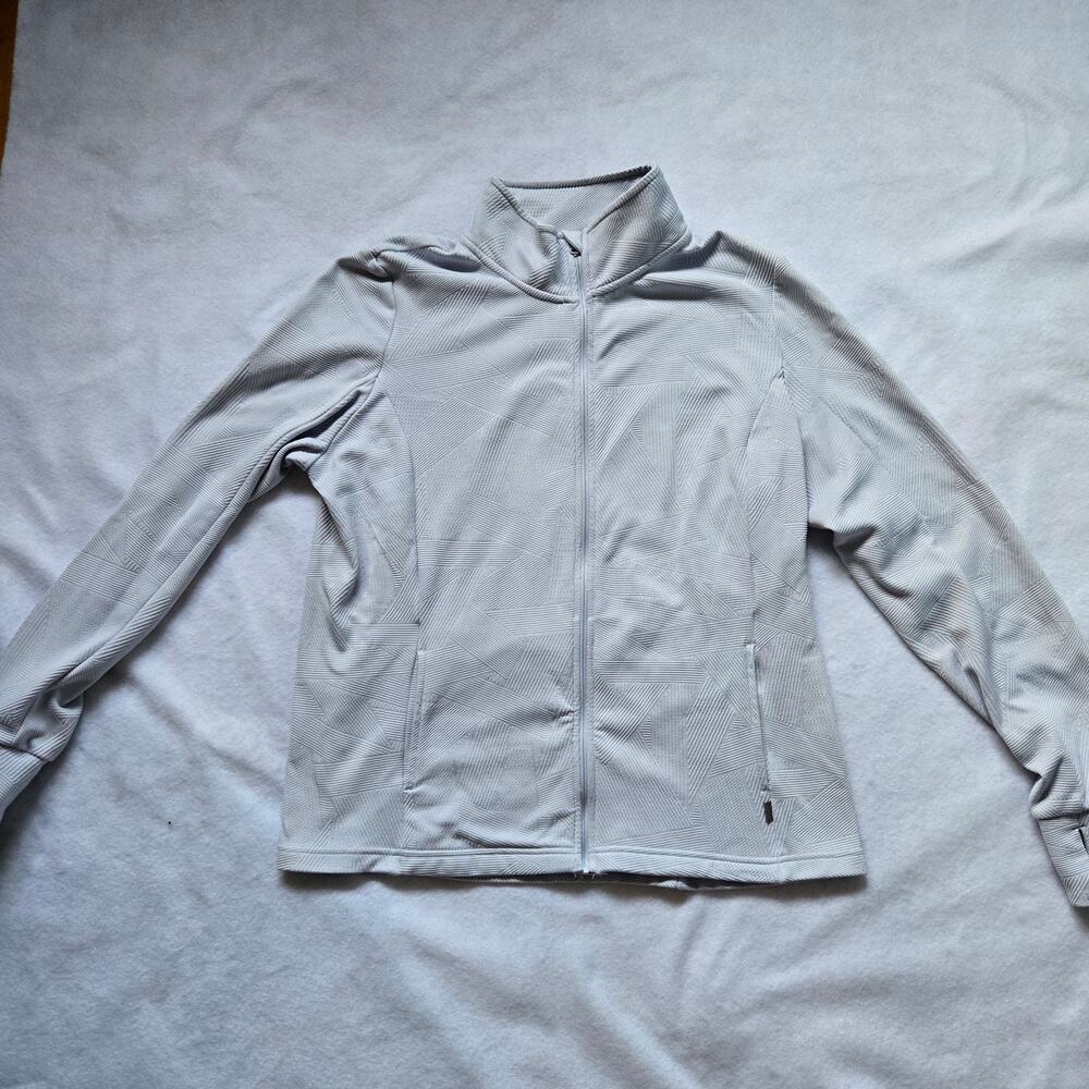 Mondetta Women's Full Zip Yoga Jacket Pale Lilac Purple XL